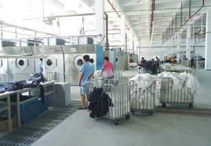 平湖华城都服饰新建服装水洗车间投入正常生产